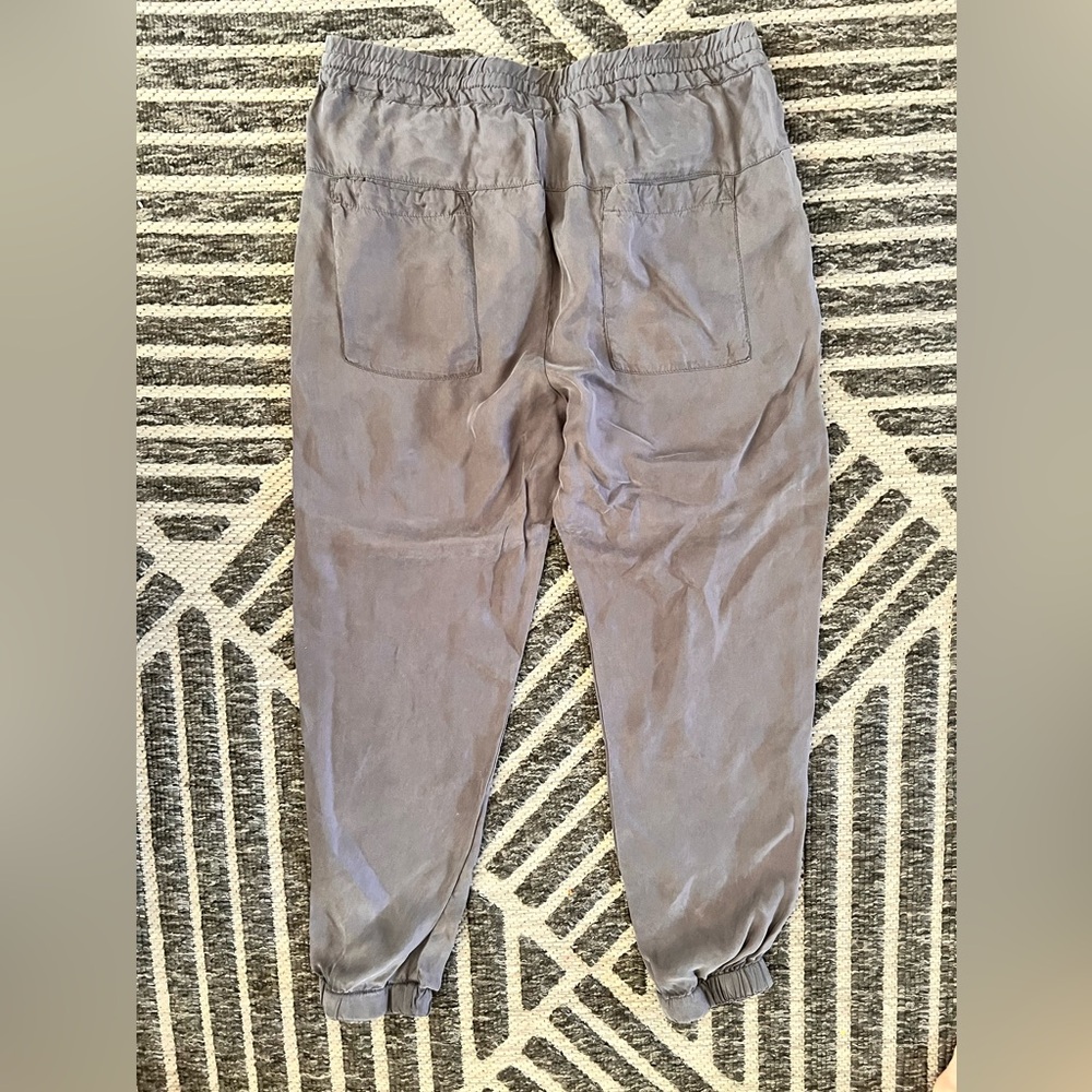 JOHNNY WAS Small Gray Rumble Rayon Joggers Pants - Picture 7 of 7
